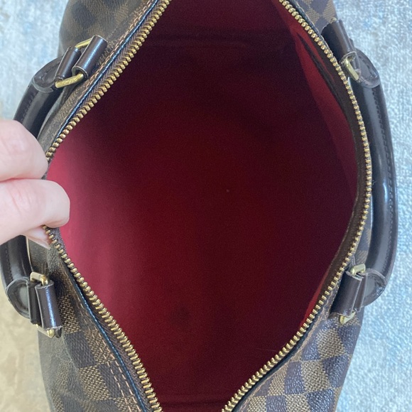 Louis Vuitton Speedy 30 Damier Ebene Satchel - Picture 14 of 16